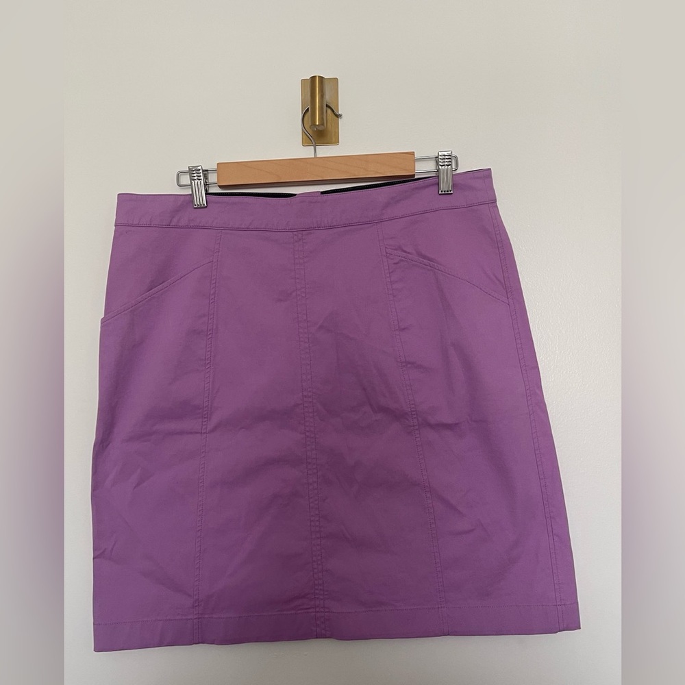 Boden Lilac Midi Skirt